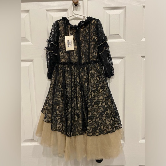 New! JOYFOLIE
Paris Petticoat Dress | Black little girl - Picture 5 of 11